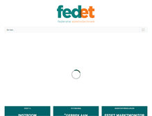 Tablet Screenshot of fedet.nl